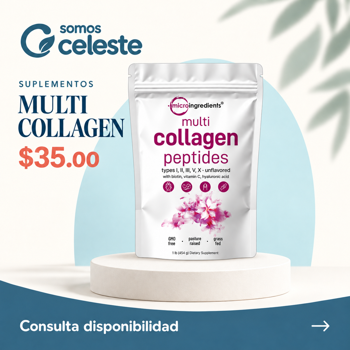 Multi Collagen Peptides — 454 g